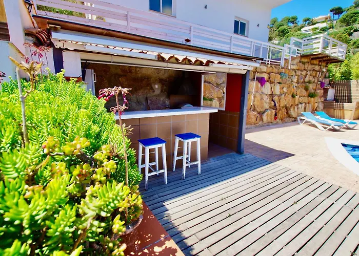 V&v Lloret-villa Sunrise Preciosa Con Piscina Privada *