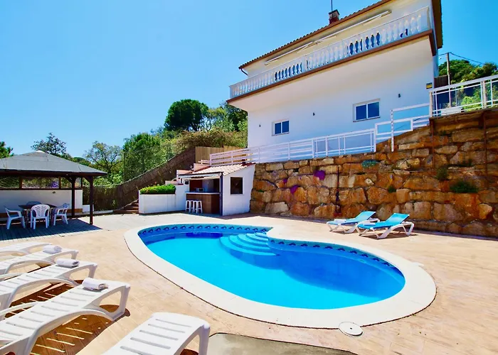 V&v Lloret-villa Sunrise Preciosa Con Piscina Privada Lloret de Mar