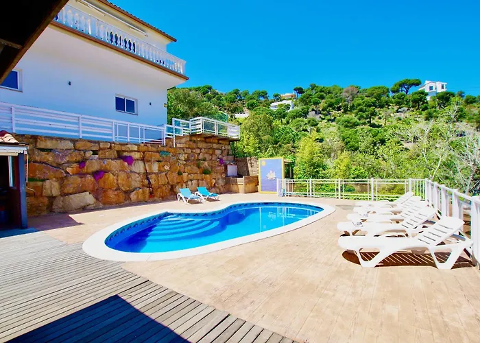 V&v Lloret-villa Sunrise Preciosa Con Piscina Privada